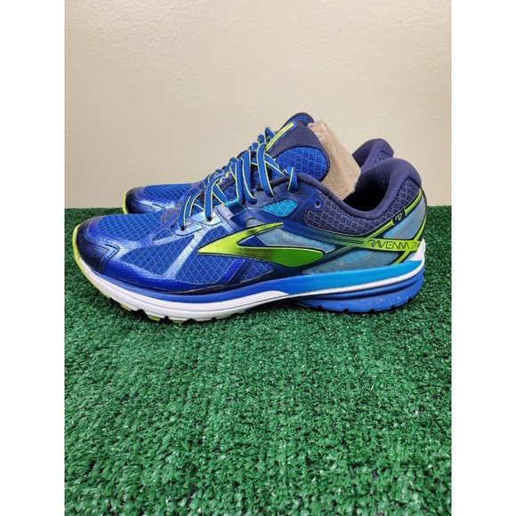 Size 7- Brooks Ravenna 7 Men's Blue Running Shoes 1102171D484 - Picture 1 of 12
